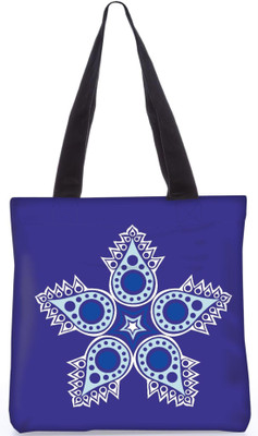 

Snoogg Indian Pattern Poly Canvas Fashion Handbag Shopping Shoulder Lunch Tote Bag For Women 23130 Shoulder Bag(Multicolor, 5 L)