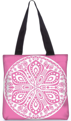 

Snoogg Indian Pattern Poly Canvas Fashion Handbag Shopping Shoulder Lunch Tote Bag For Women 23340 Shoulder Bag(Multicolor, 5 L)
