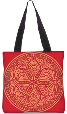 

Snoogg Indian Pattern Poly Canvas Fashion Handbag Shopping Shoulder Lunch Tote Bag For Women 23633 Shoulder Bag(Multicolor, 5 L)