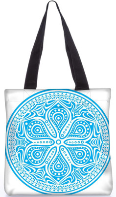 

Snoogg Indian Pattern Poly Canvas Fashion Handbag Shopping Shoulder Lunch Tote Bag For Women 23325 Shoulder Bag(Multicolor, 5 L)