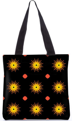 

Snoogg Indian Pattern Poly Canvas Fashion Handbag Shopping Shoulder Lunch Tote Bag For Women 22143 Shoulder Bag(Multicolor, 5 L)