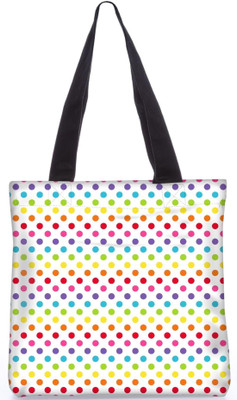 

Snoogg Indian Pattern Poly Canvas Fashion Handbag Shopping Shoulder Lunch Tote Bag For Women 21851 Shoulder Bag(Multicolor, 5 L)