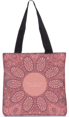 

Snoogg Indian Pattern Poly Canvas Fashion Handbag Shopping Shoulder Lunch Tote Bag For Women 23189 Shoulder Bag(Multicolor, 5 L)