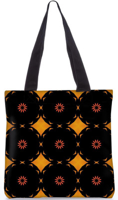 

Snoogg Indian Pattern Poly Canvas Fashion Handbag Shopping Shoulder Lunch Tote Bag For Women 21490 Shoulder Bag(Multicolor, 5 L)