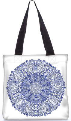 

Snoogg Indian Pattern Poly Canvas Fashion Handbag Shopping Shoulder Lunch Tote Bag For Women 23387 Shoulder Bag(Multicolor, 5 L)
