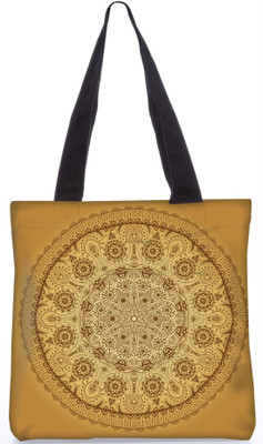 

Snoogg Indian Pattern Poly Canvas Fashion Handbag Shopping Shoulder Lunch Tote Bag For Women 23254 Shoulder Bag(Multicolor, 5 L)