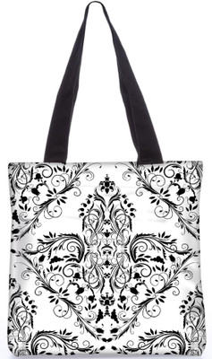 

Snoogg Indian Pattern Poly Canvas Fashion Handbag Shopping Shoulder Lunch Tote Bag For Women 23058 Shoulder Bag(Multicolor, 5 L)