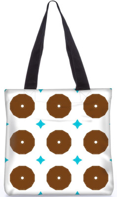 

Snoogg Indian Pattern Poly Canvas Fashion Handbag Shopping Shoulder Lunch Tote Bag For Women 21889 Shoulder Bag(Multicolor, 5 L)