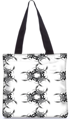 

Snoogg Indian Pattern Poly Canvas Fashion Handbag Shopping Shoulder Lunch Tote Bag For Women 22283 Shoulder Bag(Multicolor, 5 L)