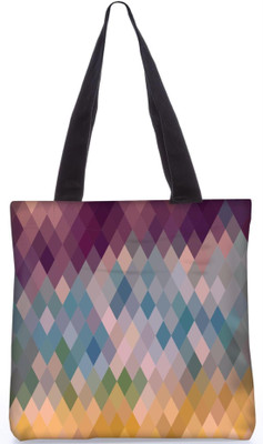 

Snoogg Indian Pattern Poly Canvas Fashion Handbag Shopping Shoulder Lunch Tote Bag For Women 21744 Shoulder Bag(Multicolor, 5 L)
