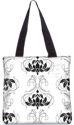 

Snoogg Indian Pattern Poly Canvas Fashion Handbag Shopping Shoulder Lunch Tote Bag For Women 22825 Shoulder Bag(Multicolor, 5 L)