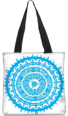 

Snoogg Indian Pattern Poly Canvas Fashion Handbag Shopping Shoulder Lunch Tote Bag For Women 23259 Shoulder Bag(Multicolor, 5 L)