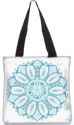 

Snoogg Indian Pattern Poly Canvas Fashion Handbag Shopping Shoulder Lunch Tote Bag For Women 23586 Shoulder Bag(Multicolor, 5 L)