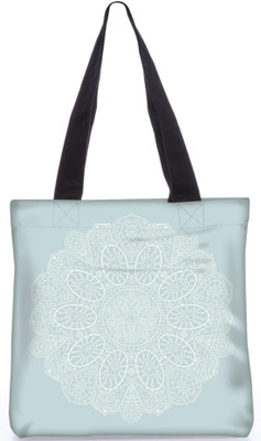 

Snoogg Indian Pattern Poly Canvas Fashion Handbag Shopping Shoulder Lunch Tote Bag For Women 23456 Shoulder Bag(Multicolor, 5 L)