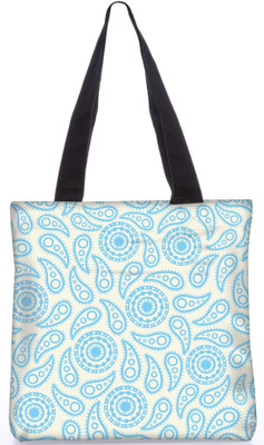 

Snoogg Indian Pattern Poly Canvas Fashion Handbag Shopping Shoulder Lunch Tote Bag For Women 21981 Shoulder Bag(Multicolor, 5 L)