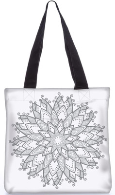 

Snoogg Indian Pattern Poly Canvas Fashion Handbag Shopping Shoulder Lunch Tote Bag For Women 23280 Shoulder Bag(Multicolor, 5 L)