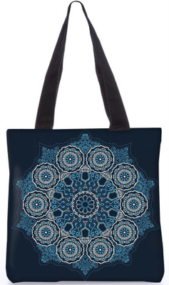 

Snoogg Indian Pattern Poly Canvas Fashion Handbag Shopping Shoulder Lunch Tote Bag For Women 23390 Shoulder Bag(Multicolor, 5 L)