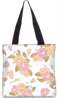

Snoogg Indian Pattern Poly Canvas Fashion Handbag Shopping Shoulder Lunch Tote Bag For Women 23061 Shoulder Bag(Multicolor, 5 L)