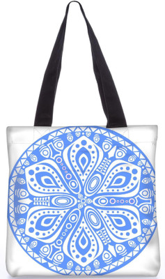 

Snoogg Indian Pattern Poly Canvas Fashion Handbag Shopping Shoulder Lunch Tote Bag For Women 23322 Shoulder Bag(Multicolor, 5 L)