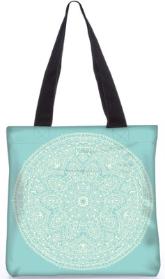 

Snoogg Indian Pattern Poly Canvas Fashion Handbag Shopping Shoulder Lunch Tote Bag For Women 23328 Shoulder Bag(Multicolor, 5 L)