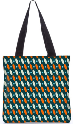 

Snoogg Indian Pattern Poly Canvas Fashion Handbag Shopping Shoulder Lunch Tote Bag For Women 21362 Multipurpose Bag(Multicolor, 5 L)