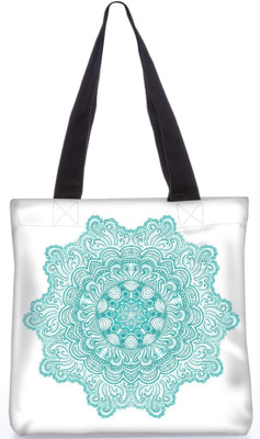 

Snoogg Indian Pattern Poly Canvas Fashion Handbag Shopping Shoulder Lunch Tote Bag For Women 23591 Shoulder Bag(Multicolor, 5 L)