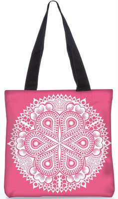 

Snoogg Indian Pattern Poly Canvas Fashion Handbag Shopping Shoulder Lunch Tote Bag For Women 23318 Shoulder Bag(Multicolor, 5 L)