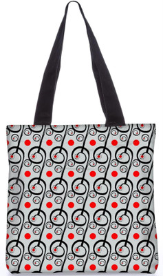 

Snoogg Indian Pattern Poly Canvas Fashion Handbag Shopping Shoulder Lunch Tote Bag For Women 21988 Shoulder Bag(Multicolor, 5 L)