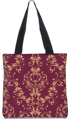 

Snoogg Indian Pattern Poly Canvas Fashion Handbag Shopping Shoulder Lunch Tote Bag For Women 23059 Shoulder Bag(Multicolor, 5 L)
