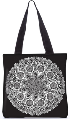 

Snoogg Indian Pattern Poly Canvas Fashion Handbag Shopping Shoulder Lunch Tote Bag For Women 23485 Shoulder Bag(Multicolor, 5 L)