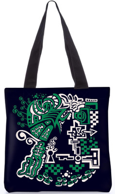 

Snoogg Indian Pattern Poly Canvas Fashion Handbag Shopping Shoulder Lunch Tote Bag For Women 22621 Shoulder Bag(Multicolor, 5 L)