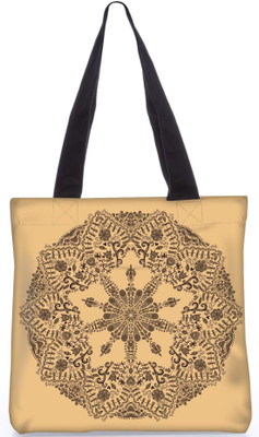 

Snoogg Indian Pattern Poly Canvas Fashion Handbag Shopping Shoulder Lunch Tote Bag For Women 23766 Shoulder Bag(Multicolor, 5 L)