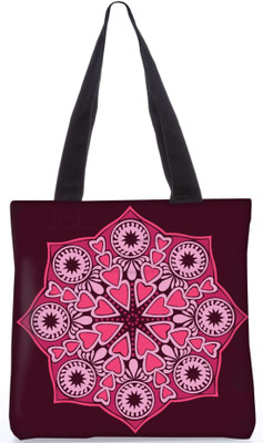 

Snoogg Indian Pattern Poly Canvas Fashion Handbag Shopping Shoulder Lunch Tote Bag For Women 23428 Shoulder Bag(Multicolor, 5 L)