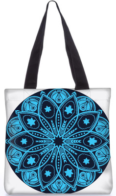 

Snoogg Indian Pattern Poly Canvas Fashion Handbag Shopping Shoulder Lunch Tote Bag For Women 23604 Shoulder Bag(Multicolor, 5 L)