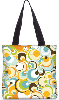 

Snoogg Indian Pattern Poly Canvas Fashion Handbag Shopping Shoulder Lunch Tote Bag For Women 22864 Shoulder Bag(Multicolor, 5 L)