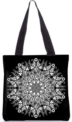 

Snoogg Indian Pattern Poly Canvas Fashion Handbag Shopping Shoulder Lunch Tote Bag For Women 23443 Shoulder Bag(Multicolor, 5 L)