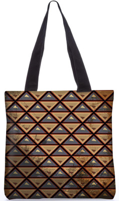 

Snoogg Indian Pattern Poly Canvas Fashion Handbag Shopping Shoulder Lunch Tote Bag For Women 21549 Shoulder Bag(Multicolor, 5 L)