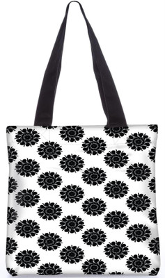 

Snoogg Indian Pattern Poly Canvas Fashion Handbag Shopping Shoulder Lunch Tote Bag For Women 22426 Shoulder Bag(Multicolor, 5 L)