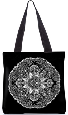 

Snoogg Indian Pattern Poly Canvas Fashion Handbag Shopping Shoulder Lunch Tote Bag For Women 23668 Shoulder Bag(Multicolor, 5 L)