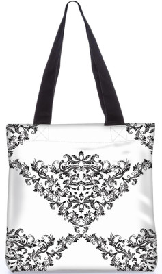 

Snoogg Indian Pattern Poly Canvas Fashion Handbag Shopping Shoulder Lunch Tote Bag For Women 22853 Shoulder Bag(Multicolor, 5 L)