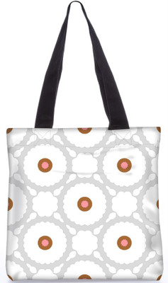 

Snoogg Indian Pattern Poly Canvas Fashion Handbag Shopping Shoulder Lunch Tote Bag For Women 22129 Shoulder Bag(Multicolor, 5 L)