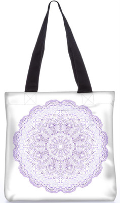 

Snoogg Indian Pattern Poly Canvas Fashion Handbag Shopping Shoulder Lunch Tote Bag For Women 23734 Shoulder Bag(Multicolor, 5 L)