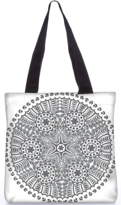 

Snoogg Indian Pattern Poly Canvas Fashion Handbag Shopping Shoulder Lunch Tote Bag For Women 23270 Shoulder Bag(Multicolor, 5 L)