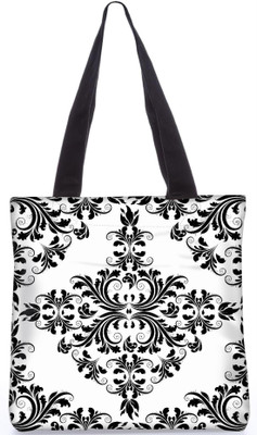 

Snoogg Indian Pattern Poly Canvas Fashion Handbag Shopping Shoulder Lunch Tote Bag For Women 23048 Shoulder Bag(Multicolor, 5 L)