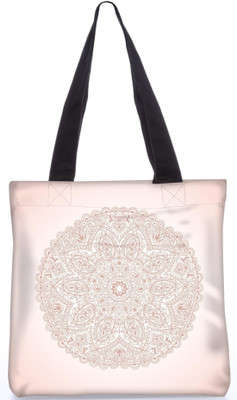 

Snoogg Indian Pattern Poly Canvas Fashion Handbag Shopping Shoulder Lunch Tote Bag For Women 23504 Shoulder Bag(Multicolor, 5 L)