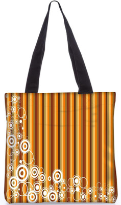 

Snoogg Indian Pattern Poly Canvas Fashion Handbag Shopping Shoulder Lunch Tote Bag For Women 21205 Shoulder Bag(Multicolor, 5 L)