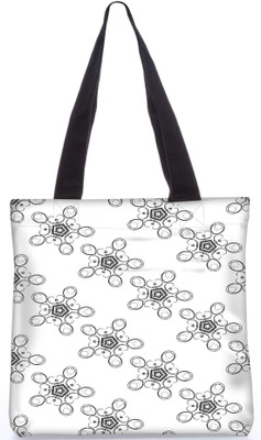 

Snoogg Indian Pattern Poly Canvas Fashion Handbag Shopping Shoulder Lunch Tote Bag For Women 22449 Shoulder Bag(Multicolor, 5 L)