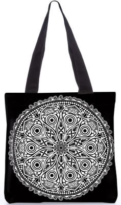 

Snoogg Indian Pattern Poly Canvas Fashion Handbag Shopping Shoulder Lunch Tote Bag For Women 23607 Shoulder Bag(Multicolor, 5 L)