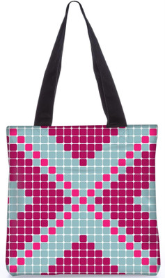 

Snoogg Indian Pattern Poly Canvas Fashion Handbag Shopping Shoulder Lunch Tote Bag For Women 22978 Shoulder Bag(Multicolor, 5 L)