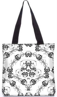 

Snoogg Indian Pattern Poly Canvas Fashion Handbag Shopping Shoulder Lunch Tote Bag For Women 23051 Shoulder Bag(Multicolor, 5 L)